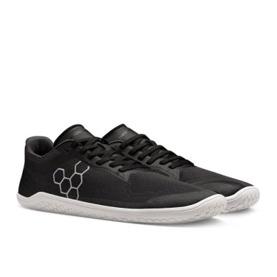 Vivobarefoot Geo Racer II Schoenen Dames - Zwart Hardloopschoenen SGT315724